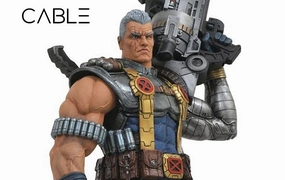 Avid Fan Cable Marvel Premier Resin 1/6 Statue