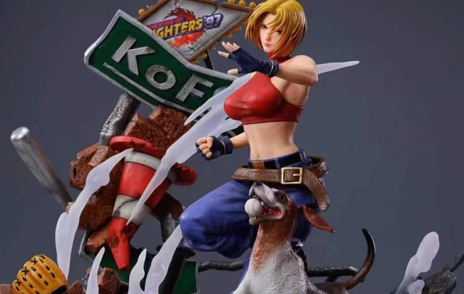 Twitch Channel Hobby Collectible King of Fighters '97 - Blue Mary 1/6 Scale Statue