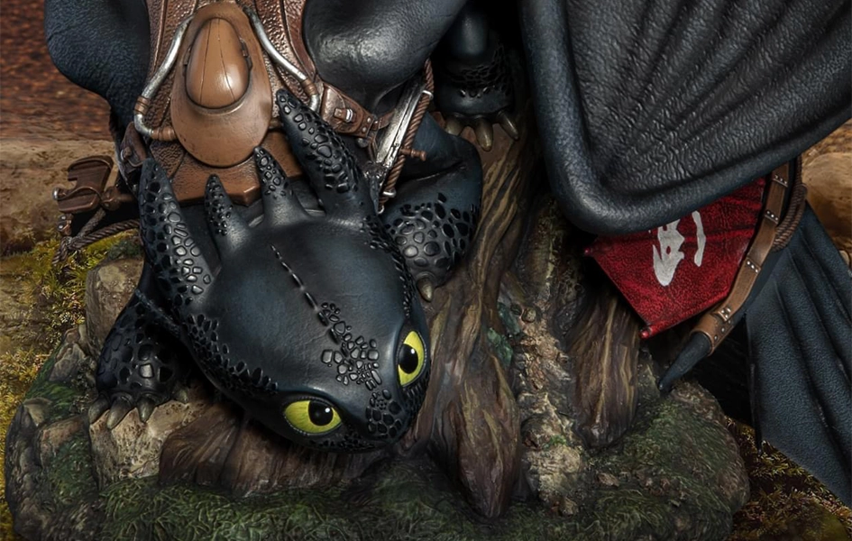How to Train Your Dragon The Hidden World - Toothless Master Craft Statue Action Creation