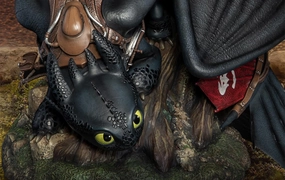 How to Train Your Dragon The Hidden World - Toothless Master Craft Statue Action Creation