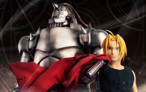 Indie Game Fullmetal Alchemist: Brotherhood - Edward Elric and Alphonse Elric FigZero 1/6 Scale Figure Set