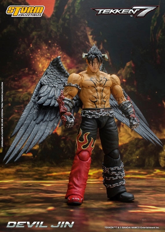 PVC Merchandise Devil Jin 1/12 Action Figure
