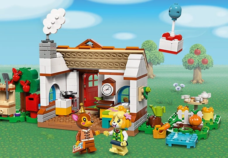 Animal Crossing Lego - Welcome to your home Isabelle Robot Art