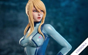 Metroid Dread - Samus (Blue Version A) 1/4 Scale Statue Licensed Product