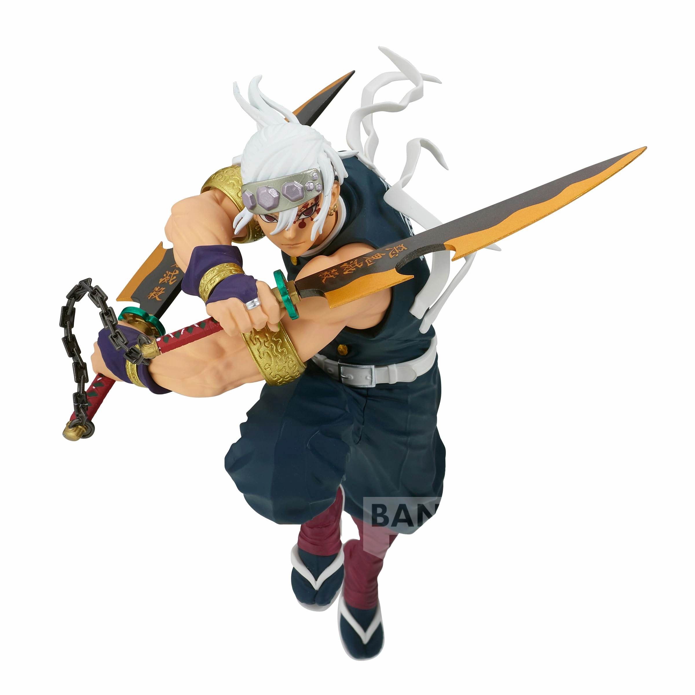 Demon Slayer Kimetsu No Yaiba Vibration Stars - Uzui Tengen 2 Crystal Figure