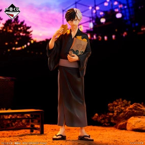 Ichiban Kuji Wind Breaker The Town Hero and the Festival - Last One Prize Haruka Sakura Yukata Figure Munching Ver. Display Base