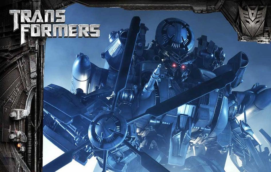 Transformers Blackout Museum Masterline Statue Superhero Toy