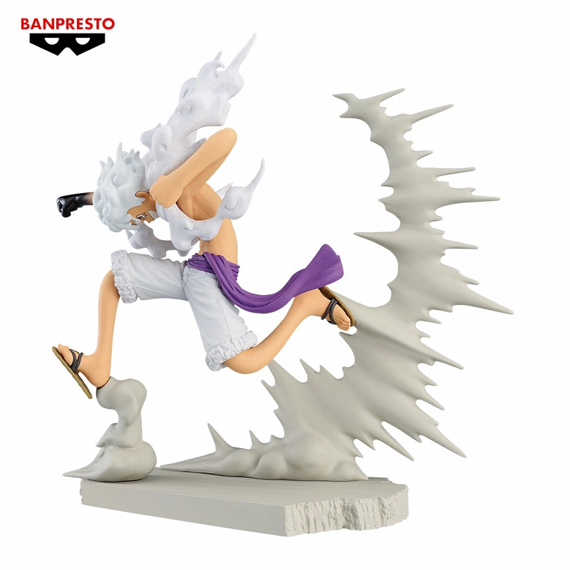 Banpresto Senkozekkei, One Piece - Monkey. D. Luffy Gear 5 Art Figure Glow In Dark