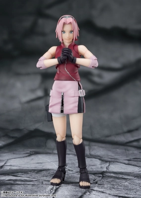 S.H.Figuarts Sakura Haruno -Inheritor of Tsunade's Indominable Will- Workstation Decor Historical Figure