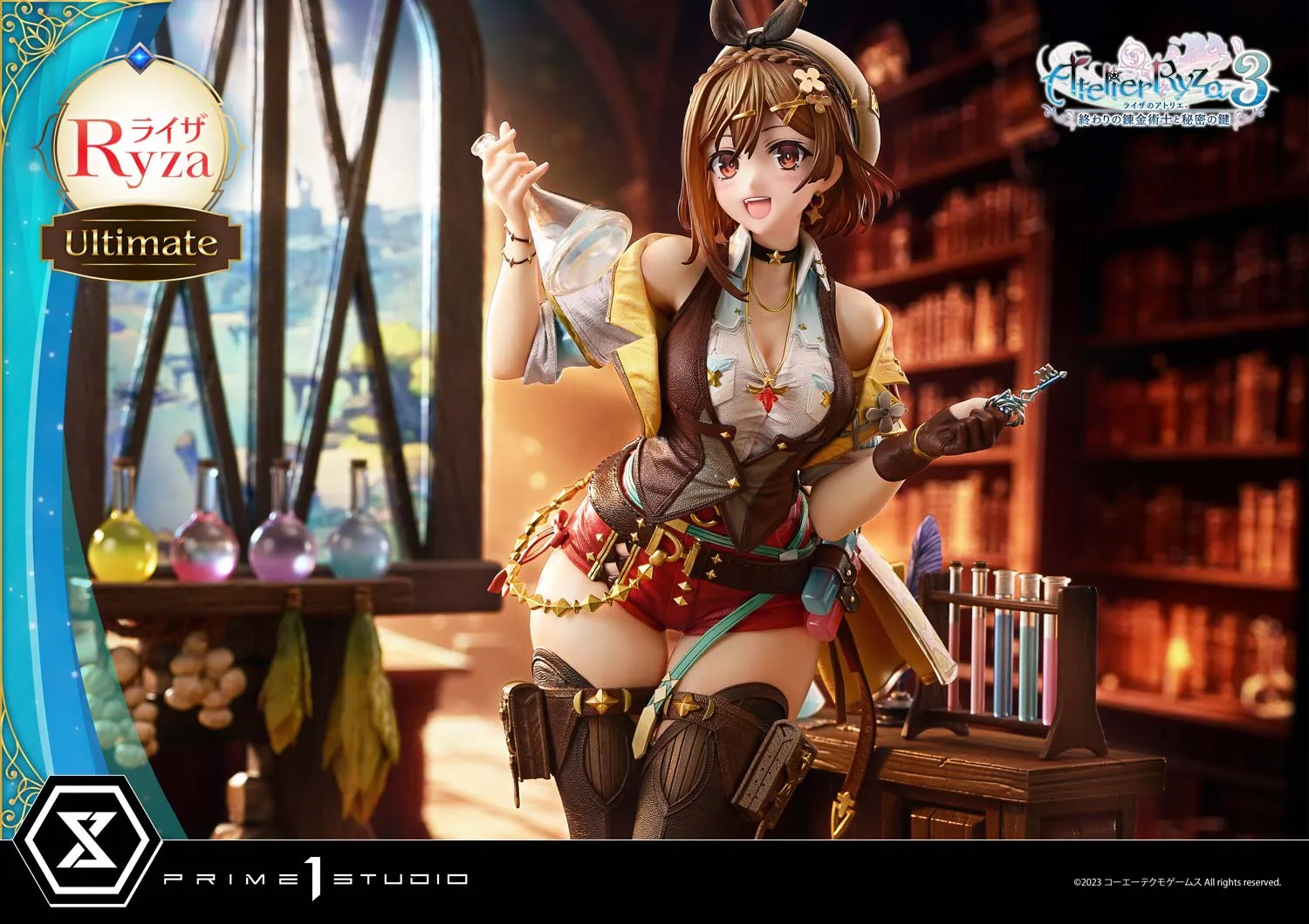 Atelier Ryza 3: Alchemist of the End & the Secret Key - Ryza (Ultimate Bonus) 1/4 Scale Statue Junior Grade