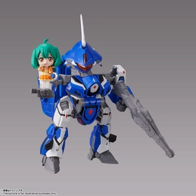 Tiny Session VF-25G Messiah Valkyrie (Michael Use) with Ranka Urban Art