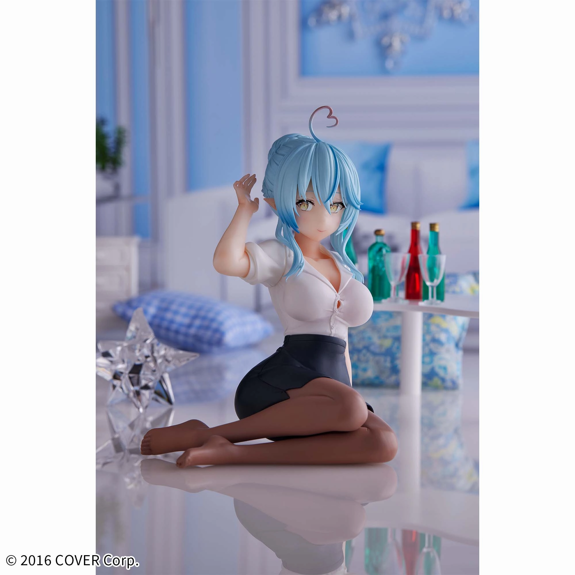 Dog Statue Hololive Production IF Relax Time - Yukihana Lamy Office Style Ver.