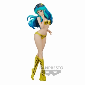 Free Shipping Viral Sensation Banpresto Urusei Yatsura Glitter & Glamours Figura Lum