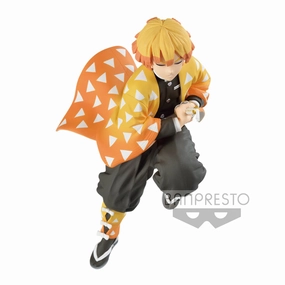 Global Citizen Poseable Figure Banpresto Vibration Stars Demon Slayer  Zenitsu Agatsuma