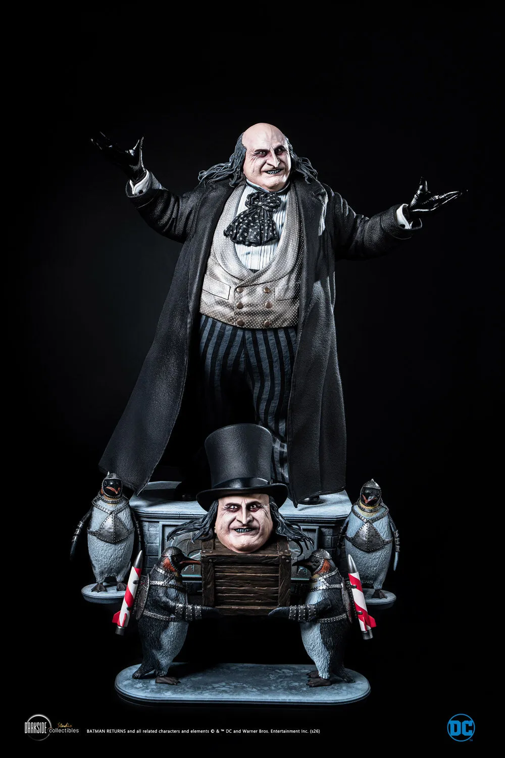 Franchise Future Countless Number Batman Returns (1992) - The Penguin 30th Anniversary QS Series 1/4 Scale Statue