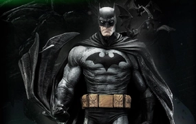 Superhero Item Batman Hush - Batman Batcave Black Version 1/3 Scale Statue