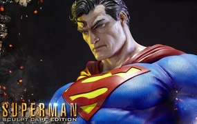 Batman: Hush - Superman Sculpt Cape - MMDCBH-02S Gift For Him Abstract art