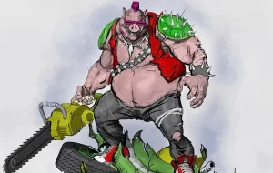 Bebop 1/3 Scale Statue simple controls Revolutionary