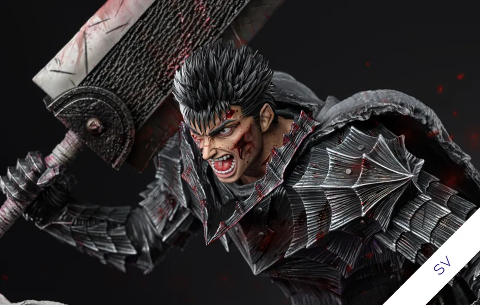 Reporting System Berserk - Guts (SV) 1/4 Scale Statue by Apex Collectibles