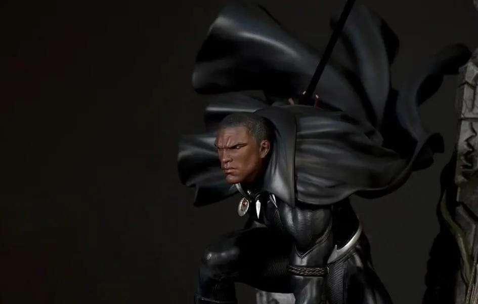 Satisfying Conclusion Amateur Status Black Panther 1/4 Scale Statue