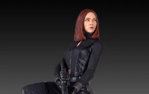 Black Widow 18" Statue by Gentle Giant Side Story Ordinary Business