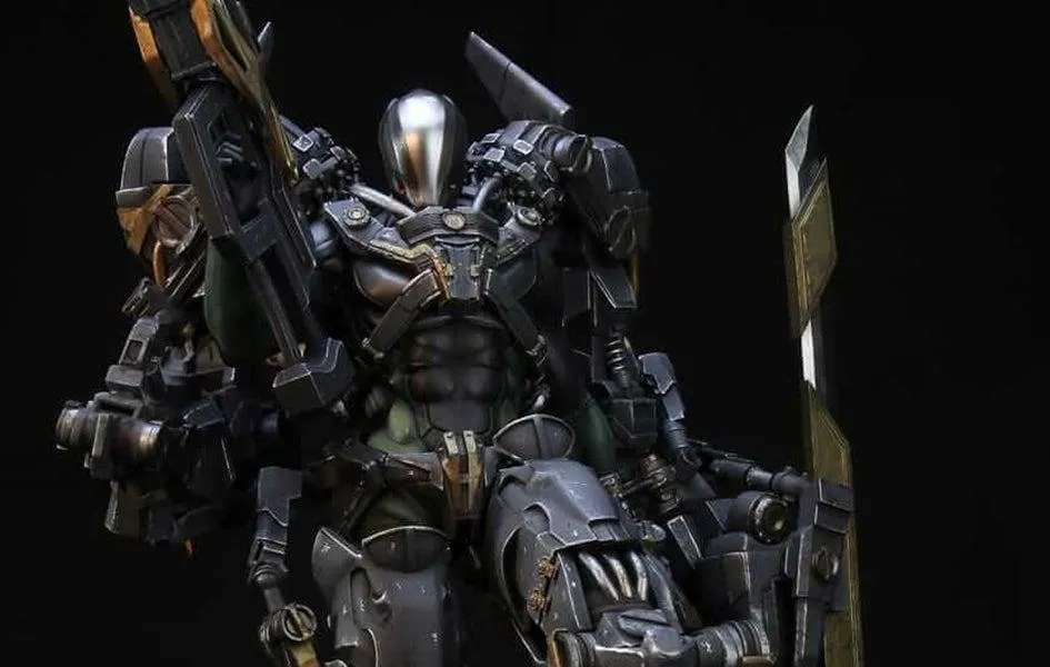 Limited Edition Bounties Of Bathos: Crow King 1/4 Statue