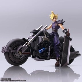 Bring Arts Final Fantasy VII Cloud Strife & Hardy-Daytona Award winning Reptile Figure