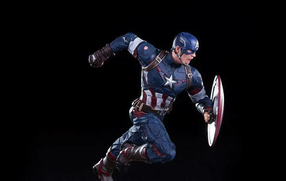 Faction Alignment Enhanced Edition Captain America Age Of Ultron 1/10 Scale Statue by Iron Studios