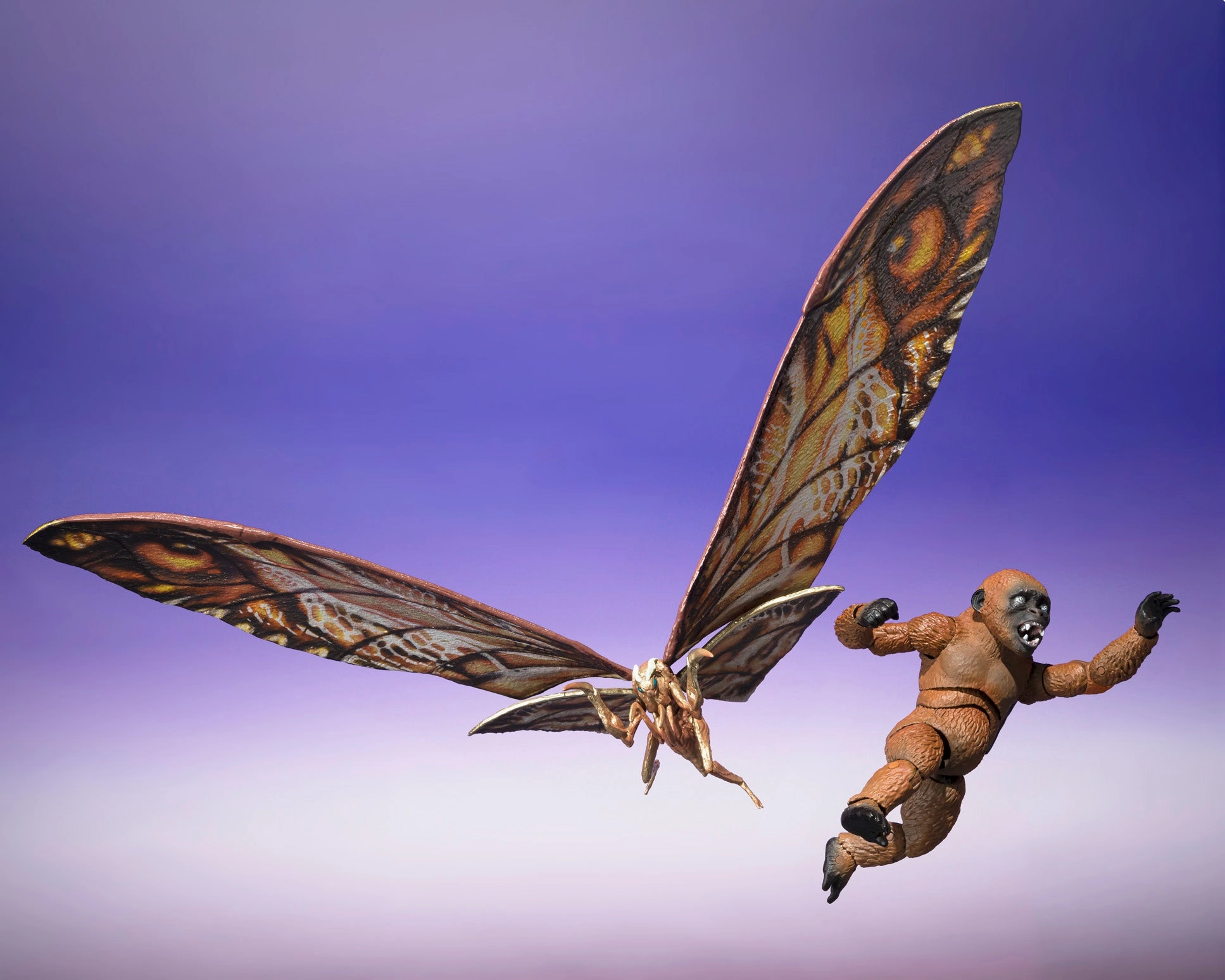 Anime Article S.H.MonsterArts Suko & mothra (2024) from Godzilla x Kong: The New Empire