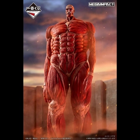 Ichiban Kuji Attack on Titan I'll Take Down the Beast Titan - Last One Prize Colossal Titan Figure MEGAIMPACT Anime Product