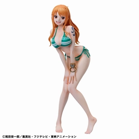 Limited Sculpture Animation Cel One Piece B-style - Nami Swimsuit Ver. [Pre-Order Mar 2026]