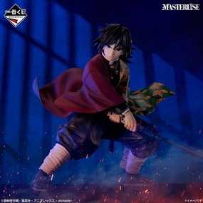 Resale Value Ichiban Kuji Demon Slayer Kimetsu no Yaiba Upper Rank Three - B Prize Giyu Tomioka MASTERLISE