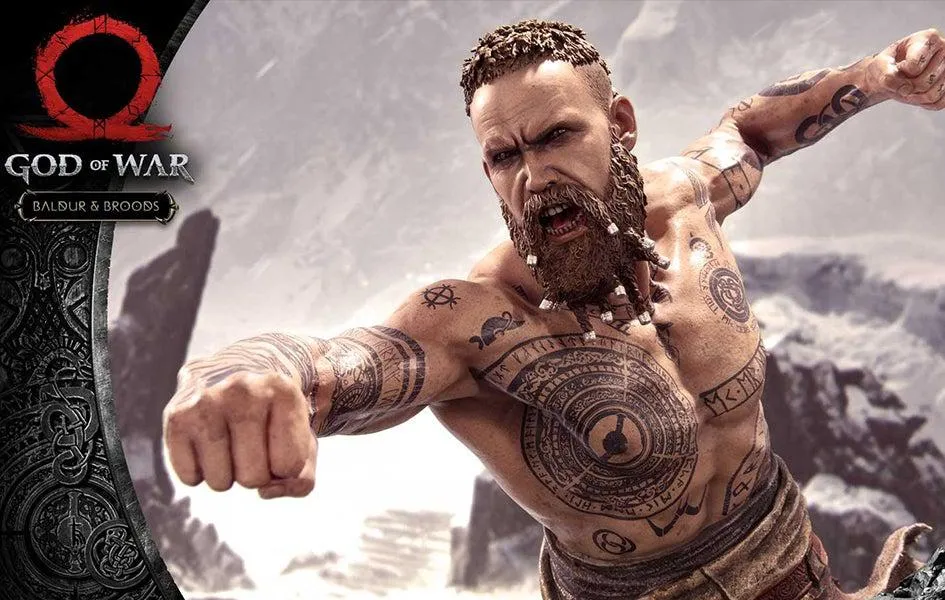 Therapy Coverage God Of War - Baldur & Broods (Exclusive) 1/4 Scale Statue