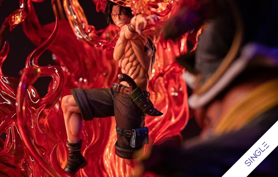 Blacksmith Forge One Piece - Portgas D. Ace - Versus Battle (Single Version) 1/6 Scale Statue