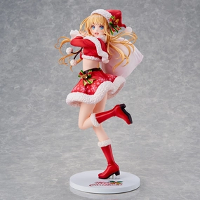 Morikura En's Illustration Santa Girl Complete Figure Chibi Piece Passed Down