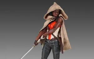 Historical Consultant Released Power Walking Dead - Michonne 1:4 Scale Statue by Gentle Giant