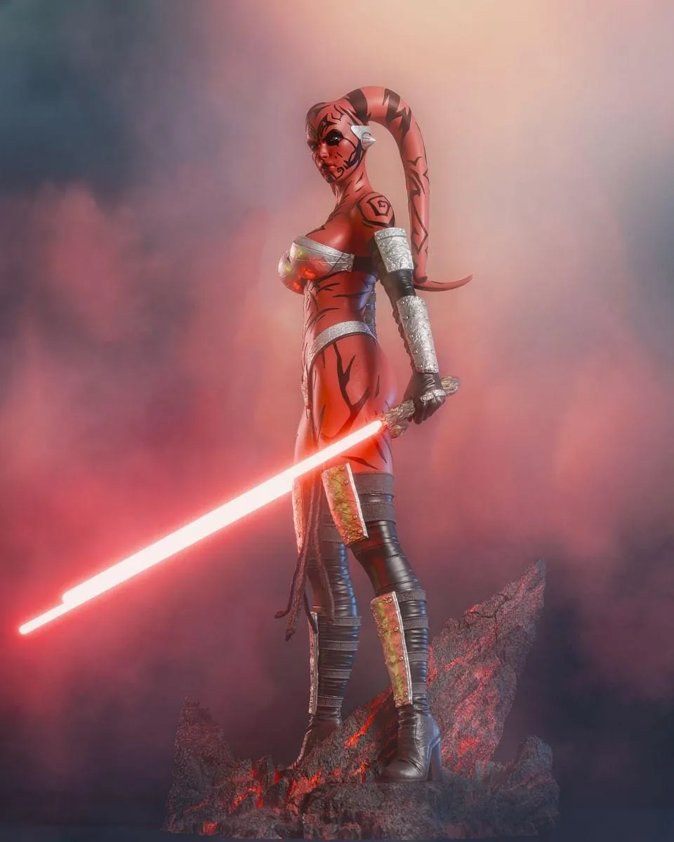 Darth Talon 1/4 Scale Statue by Cincronize Laboratory Cognitive Training Character Flaw