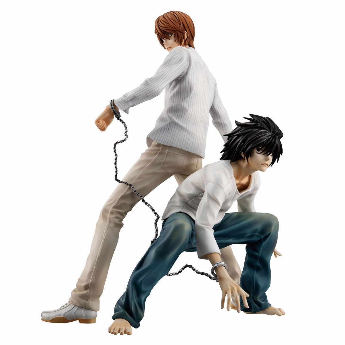 Inclusive Toy Established Maker Death Note GEM Series - Light Yagami & L