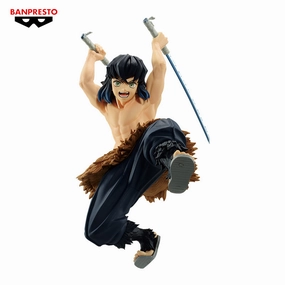 Banpresto Demon Slayer Vibration Stars Inosuke Hashibira Superhero Pose Arctic Animal
