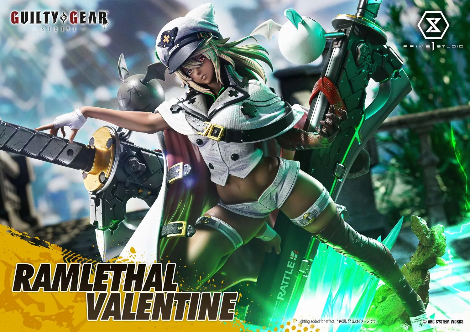 Cross Generation Dynamic Gameplay Guilty Gear -Strive- - Ramlethal Valentine (Regular) 1/4 Scale Statue