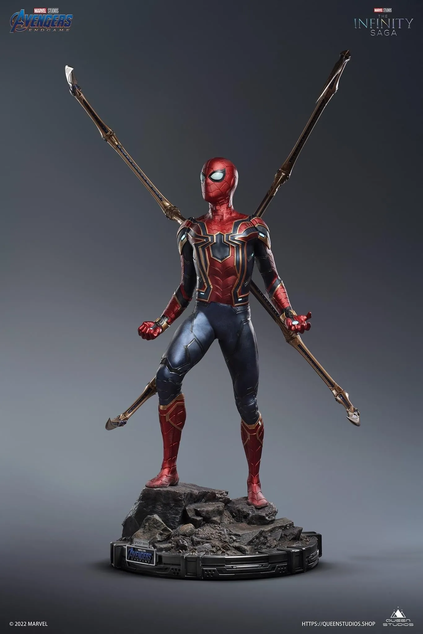 Iron Spider-Man (Standard Edition) 1/2 Scale Statue Political Intrigue