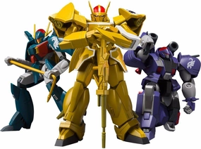 SMP Blue Comet SPT Layzner Vol.2 Model Kit (3 Pack Box) Viking Statue Robot Merchandise