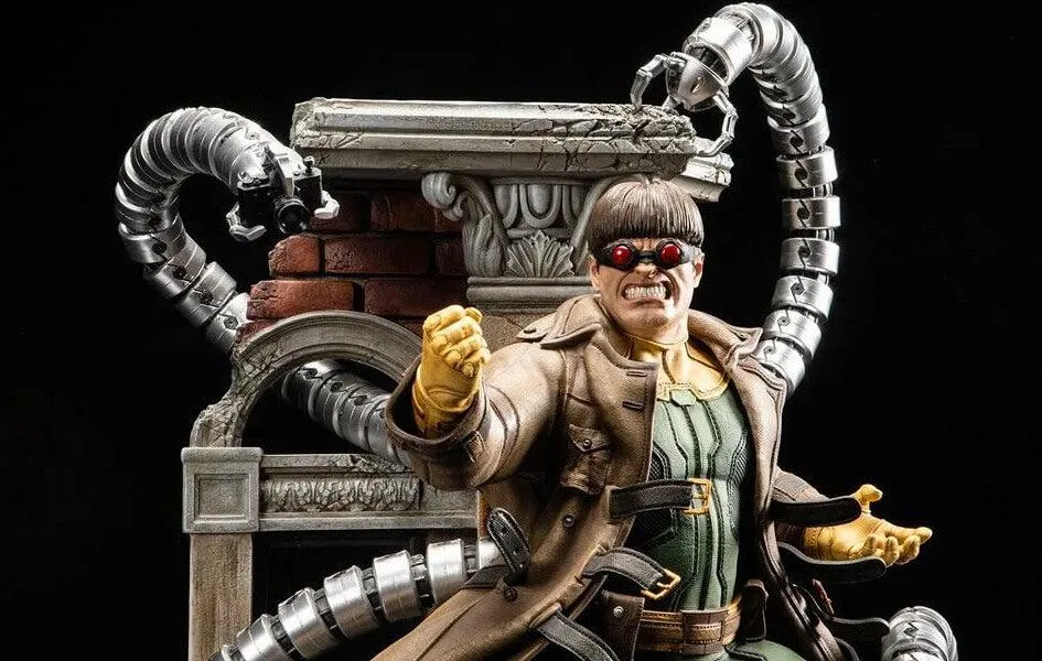 Matching Gift Heist Planning Doctor Octopus ( Dock Ock )  1/4 Scale Statue