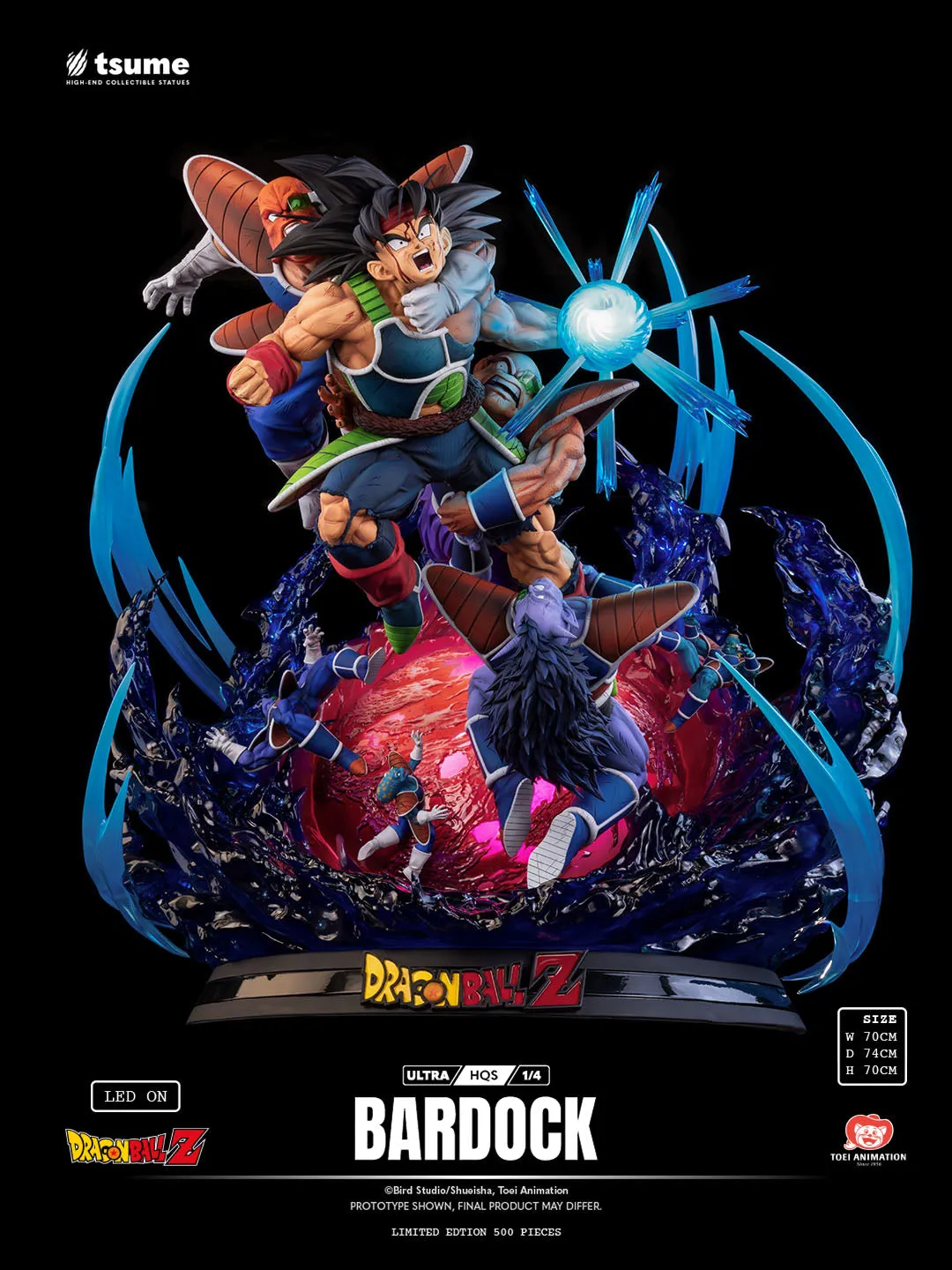 Manual Save Dragon Ball Z - Bardock Ultra HQS 1/4 Scale Statue