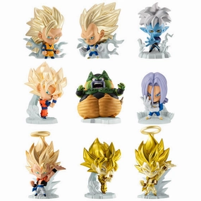 Dragon Ball Super Warrior Figure - Box of 12 Pieces Action Art Niche Interest