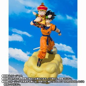 Premium item Dragon Ball Z S.H.Figuarts - Son Goku and Son Gohan with Flying Nimbus [Pre-Order Mar 2026]