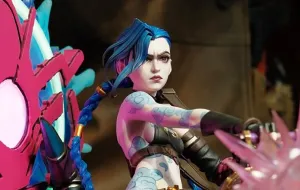 Arcane - Jinx 1/4 Scale Statue Exploration Reward Fictional Language
