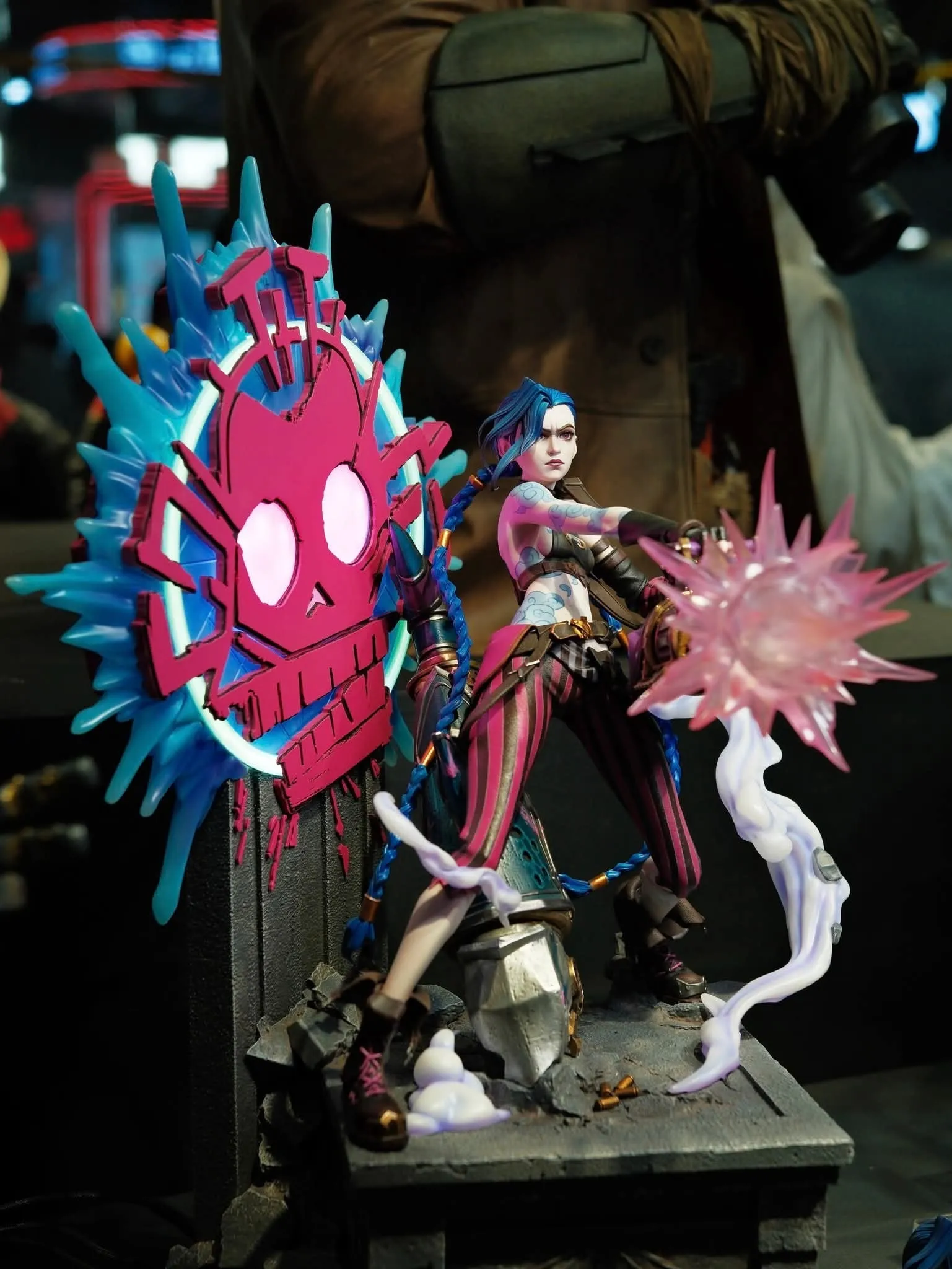 Trophy Support Master Wisdom Arcane - Jinx 1/4 Scale Statue