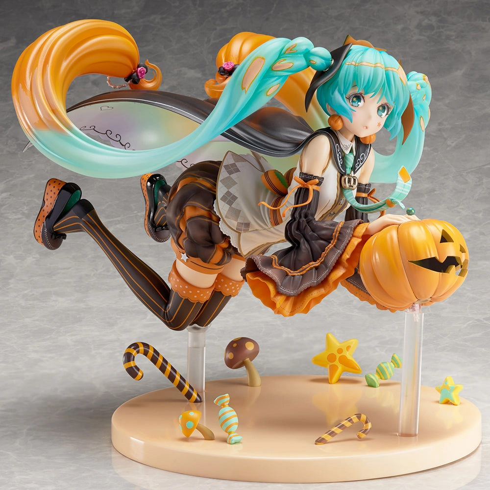 Hatsune Miku "TRICK or MIKU" illustration by Hidari Complete Figure Epoxy Resin Official Merchandise