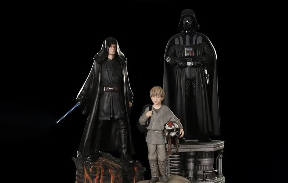 New Genre Darth Vader 1/4 Scale Premium Statue SET